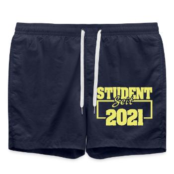 depuis 2021 - Short de bain - bleu marine - Devant - AI Model Male 185 light (185cm)