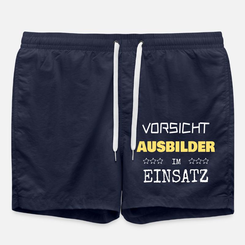 Cadeau pour l’instructeur - Short de bain - bleu marine