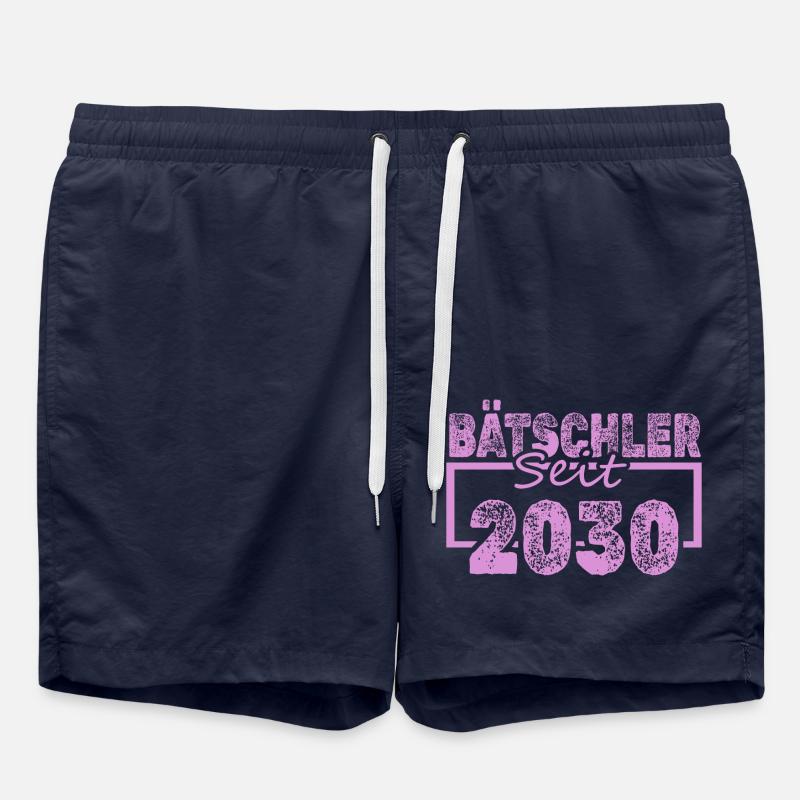Baccalauréat 2030 - Short de bain - bleu marine
