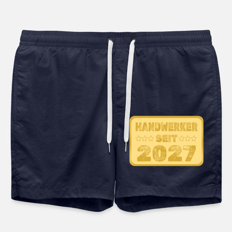 2027 - Short de bain - bleu marine