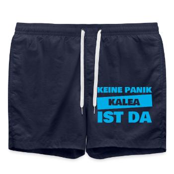 Kalea als Vorname - Badeshorts - French Navy - Vorne - AI Model Male 185 light (185cm)