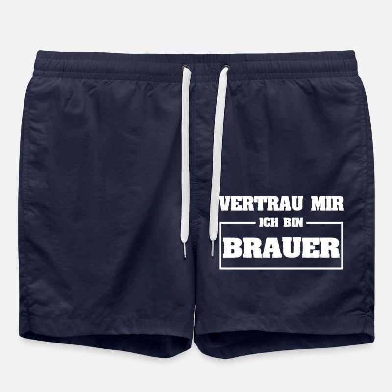 Gift for brewers - Swim Trunks - french navy