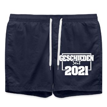 Proverbs 2021 - Swim Trunks - french navy - Front - AI Model Male 185 light (185cm)
