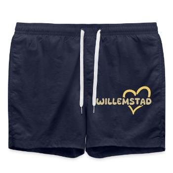Willemstad Willemstad - Swim Trunks - french navy - Front - AI Model Male 185 light (185cm)