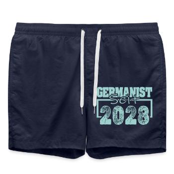 Appointment 2028 - Swim Trunks - french navy - Front - AI Model Male 185 light (185cm)