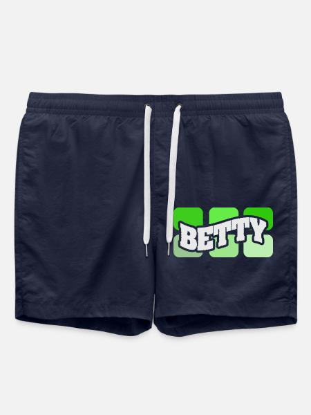 Nom Betty - Short de bain - bleu marine