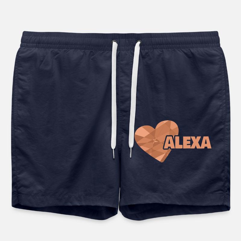 Cadeau pour Alexa - Short de bain - bleu marine
