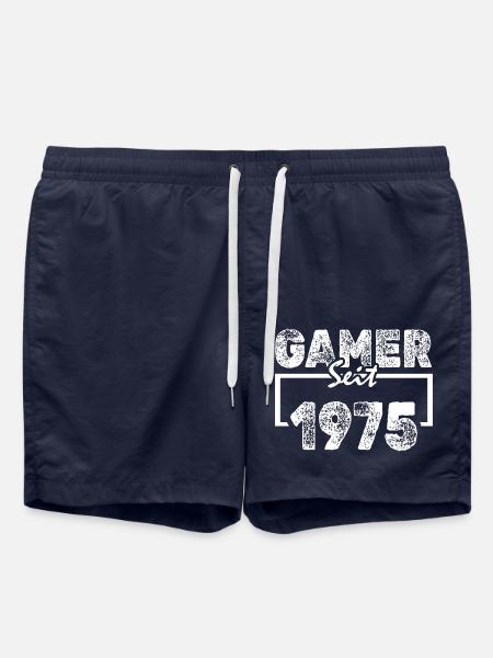 1975 - Swim Trunks - french navy