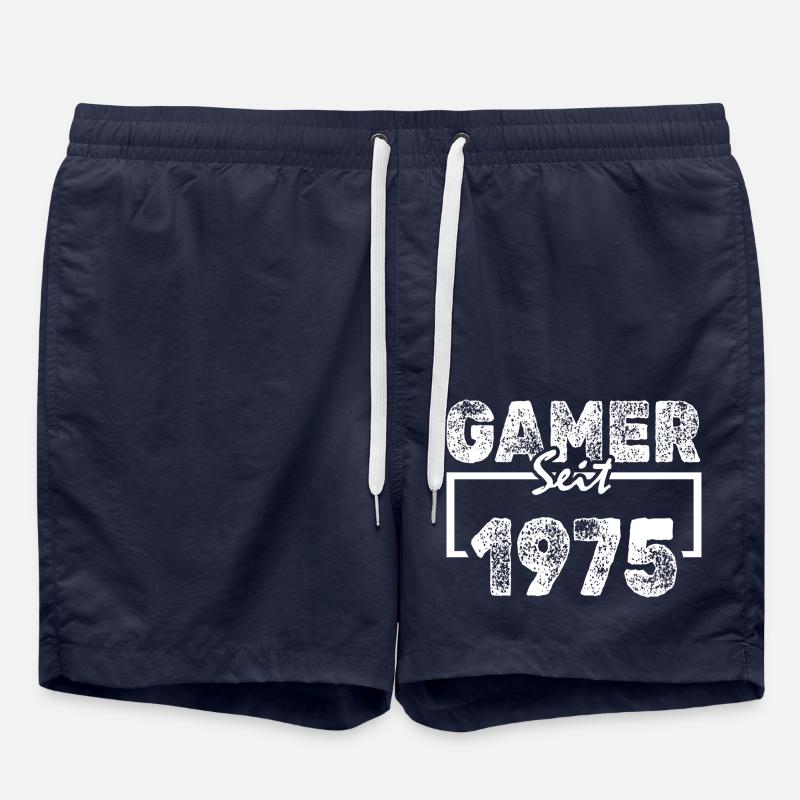 1975 - Swim Trunks - french navy