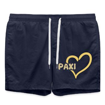 Paxi as Paxi - Swim Trunks - french navy - Front - AI Model Male 185 light (185cm)