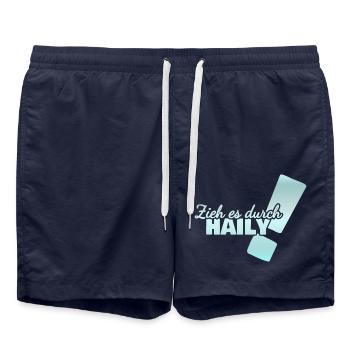 Vorname Haily - Badeshorts - French Navy - Vorne - AI Model Male 185 light (185cm)