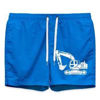 excavatrice - Short de bain - cobalt blue - Devant