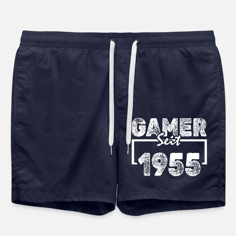 1955 - Swim Trunks - french navy