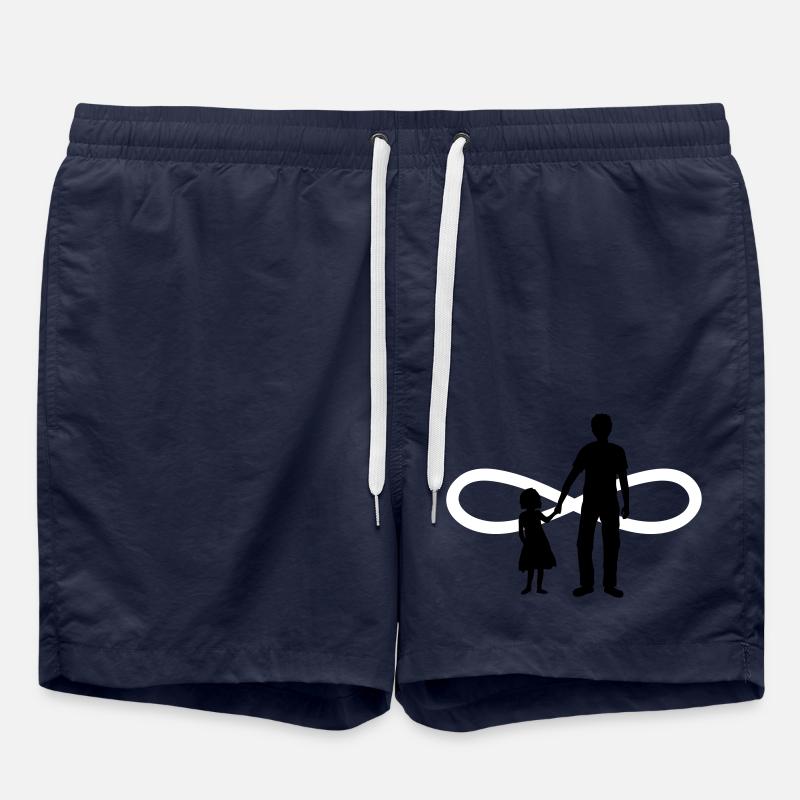 Vater Tochter Unendlich - Badeshorts - French Navy