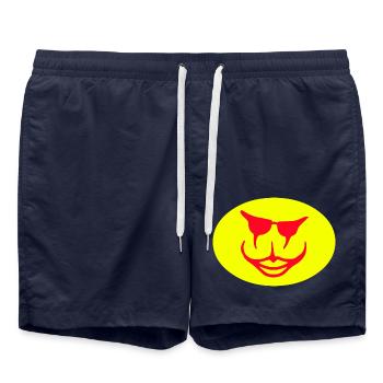 Été - Short de bain - bleu marine - Devant - AI Model Male 185 light (185cm)