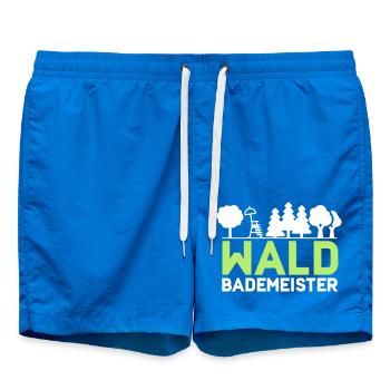 Waldbademeister für das Waldbaden im Waldbad - Badeshorts - Cobalt blue - Vorne