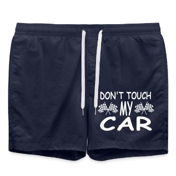 Car - Swim Trunks - french navy - Front - AI Model Male 185 light (185cm)