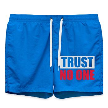 ne faites confiance à personne pour ne citer - Short de bain - cobalt blue - Devant