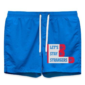 Citation Restons Strangers - Short de bain - cobalt blue - Devant