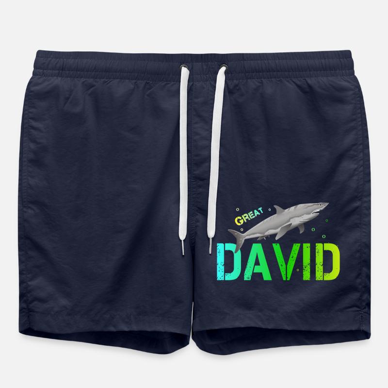 David - Swim Trunks - french navy