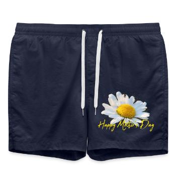 happy mothers day Happy Mother's day - Swim Trunks - french navy - Front - AI Model Male 185 light (185cm)