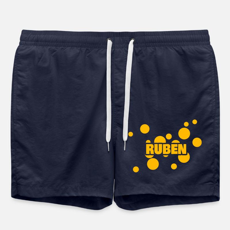 Ruben - Short de bain - bleu marine