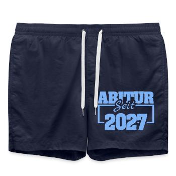 Abi 2027 - Swim Trunks - french navy - Front - AI Model Male 185 light (185cm)
