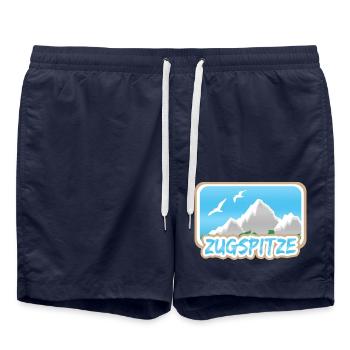 Zugspitze - Short de bain - bleu marine - Devant - AI Model Male 185 light (185cm)