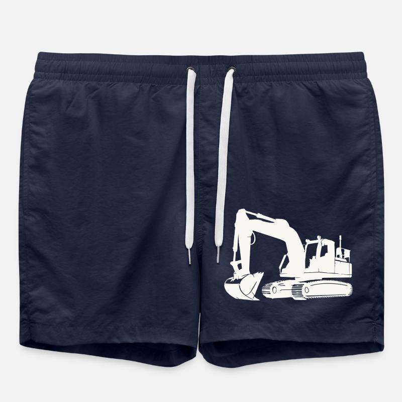 Excavator - Swim Trunks - french navy