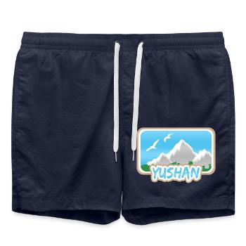 Yushan Yushan - Badeshorts - French Navy - Vorne - AI Model Male 185 light (185cm)
