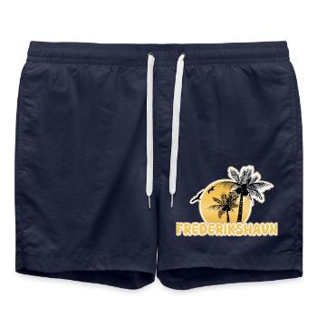 Holidays Frederikshavn - Swim Trunks - french navy - Front - AI Model Male 185 light (185cm)
