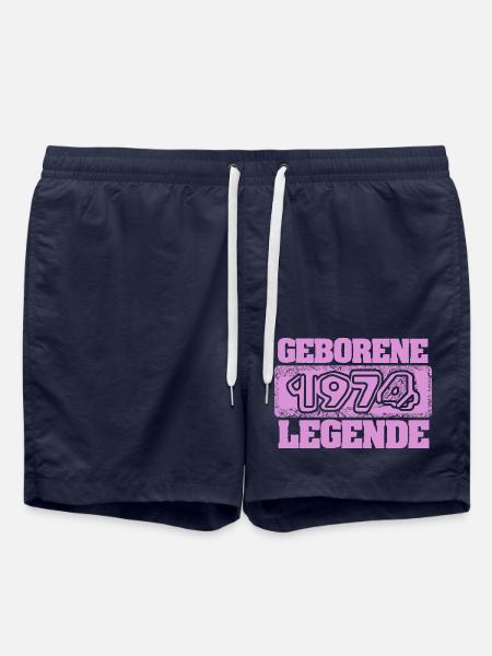 Birthday Gift 1974 - Swim Trunks - french navy