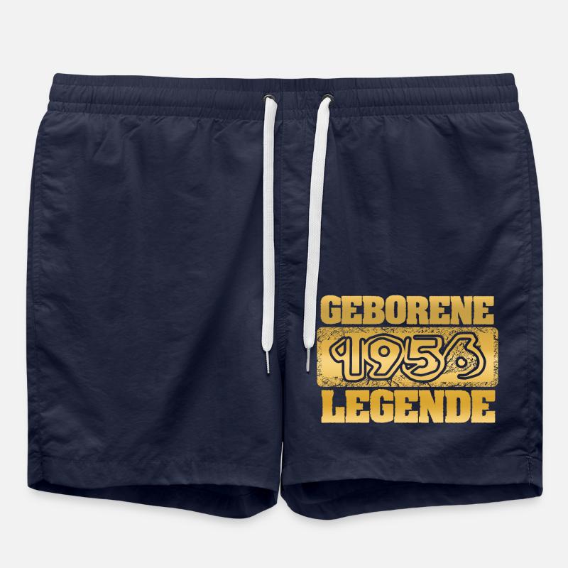 Sprüche 1956 - Badeshorts - French Navy