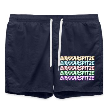 Climbing Birkkarspitze - Swim Trunks - french navy - Front - AI Model Male 185 light (185cm)
