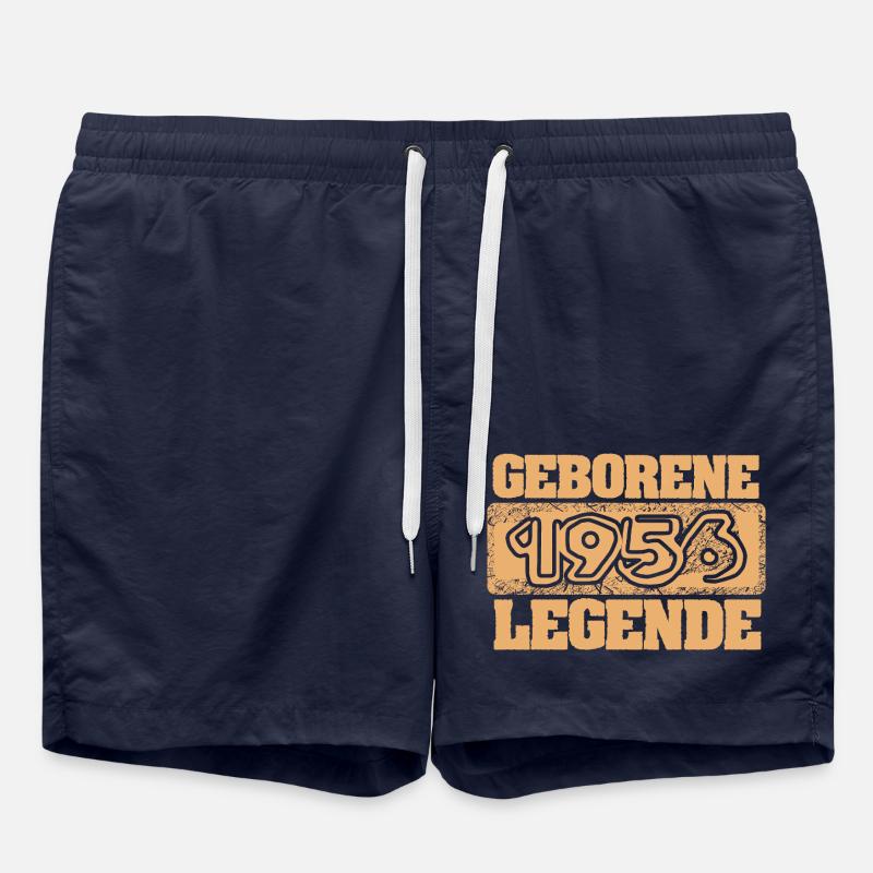 Sprüche 1956 - Badeshorts - French Navy