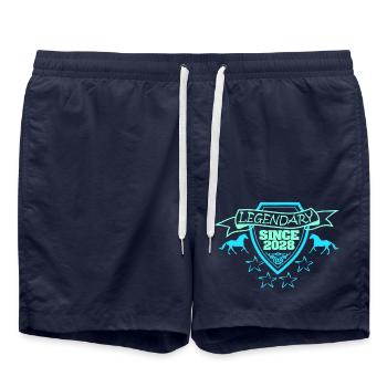 2028 - Badeshorts - French Navy - Vorne - AI Model Male 185 light (185cm)