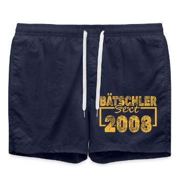 Bachelor 2008 - Badeshorts - French Navy - Vorne - AI Model Male 185 light (185cm)