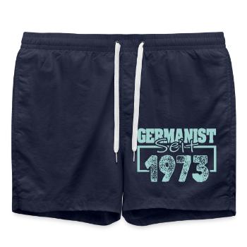 1973 - Swim Trunks - french navy - Front - AI Model Male 185 light (185cm)