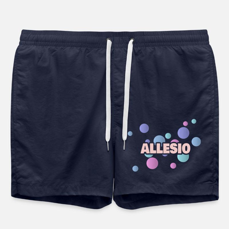 Allesio - Short de bain - bleu marine