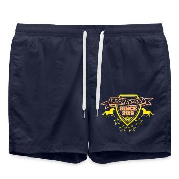 Legendaer 2019 - Short de bain - bleu marine - Devant - AI Model Male 185 light (185cm)