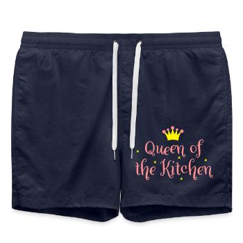 6061912 118867618 Queen of the Kitchen - Badeshorts - French Navy - Vorne - AI Model Male 185 light (185cm)