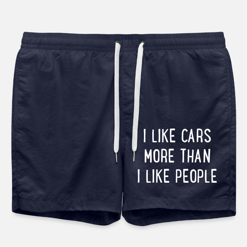 Automobiles - Short de bain - bleu marine