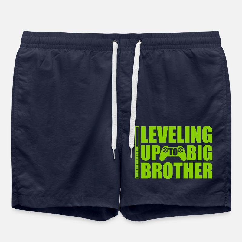 Monter de niveau grand frère - Short de bain - bleu marine