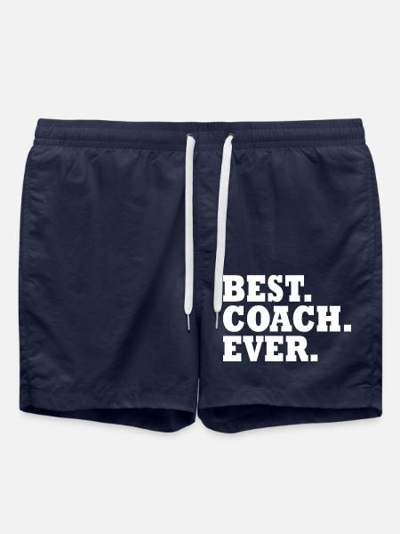 Best coach ever - Badeshorts - French Navy