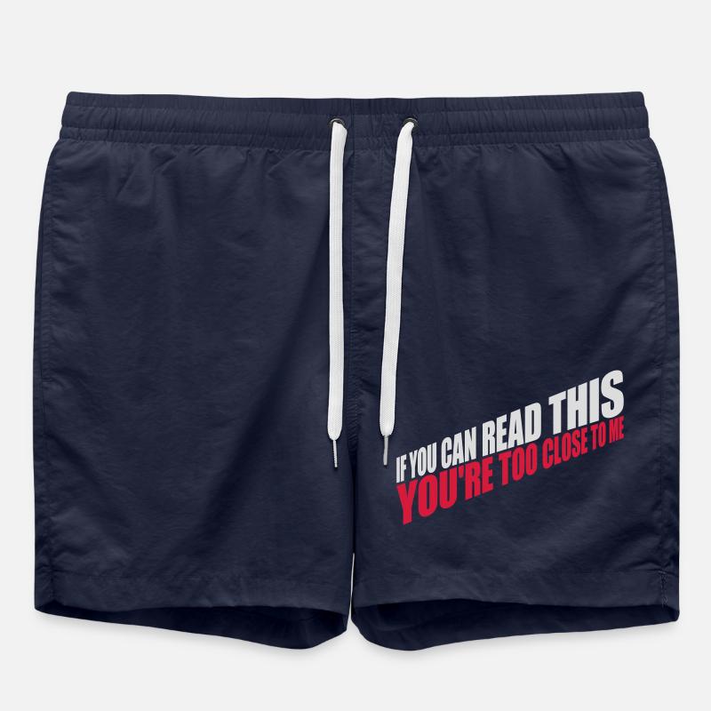 too close to me - Swim Trunks - french navy