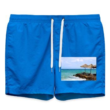 Affiche Summer Sun Beach Sea - Short de bain - cobalt blue - Devant