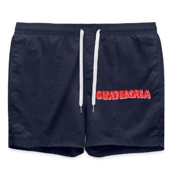 Le Guatemala comme jour férié - Short de bain - bleu marine - Devant - AI Model Male 185 light (185cm)