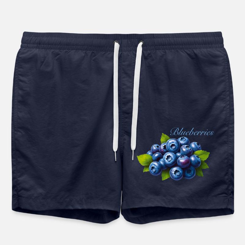 Blueberries - Swim Trunks - french navy