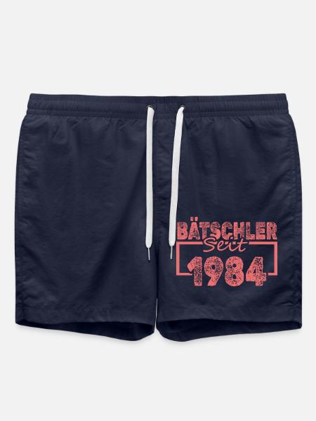 Bachelor 1984 - Swim Trunks - french navy