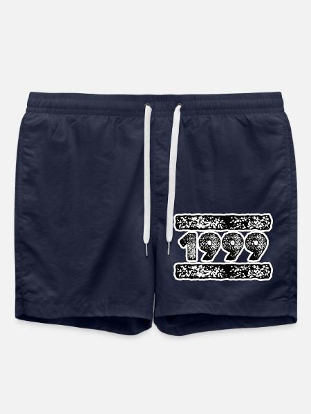 1999 1999 - Short de bain - bleu marine